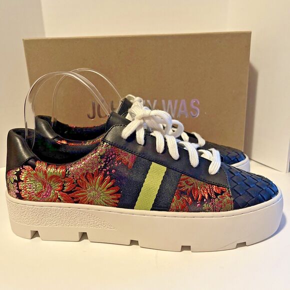 Johnny Was Downtown Jacquard Sneakers Shoes 10 Biya JWLA 3J Workshop MSRP $268 - Picture 3 of 10